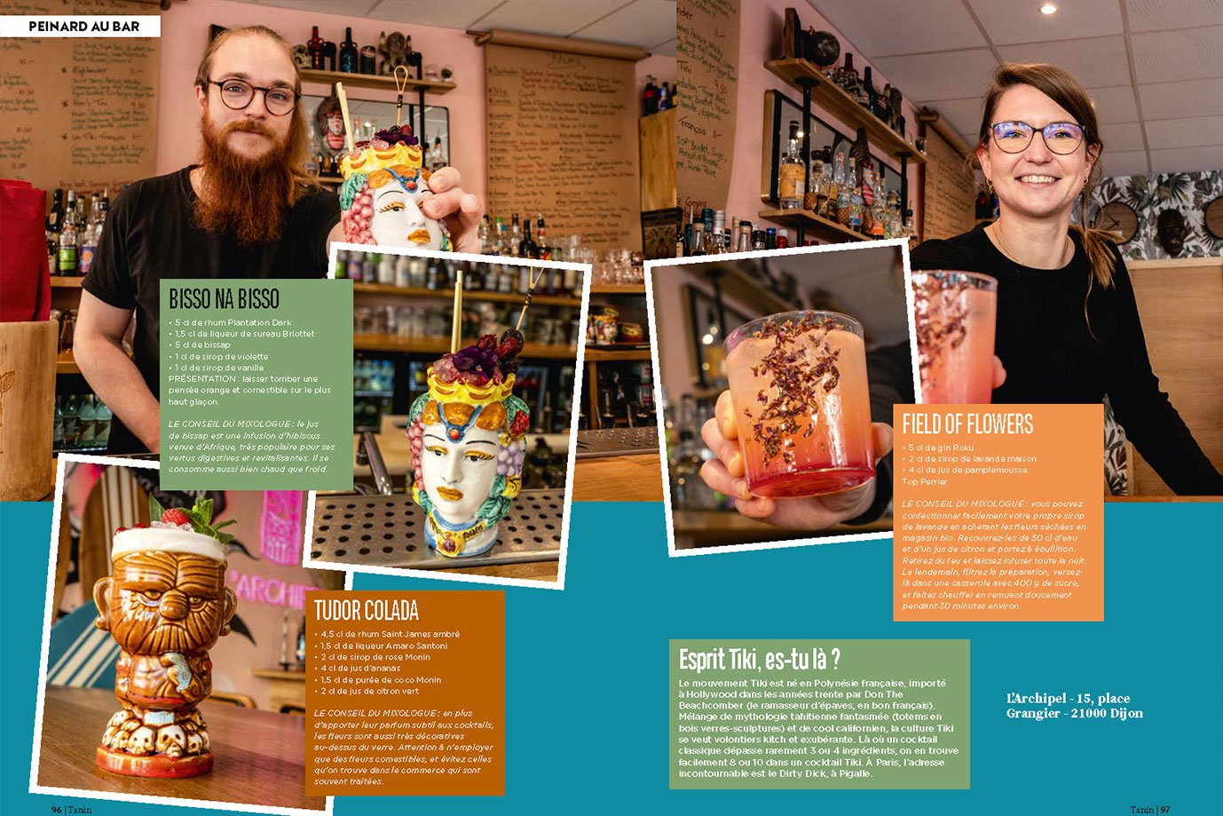 Photographie pour le magazine Tanin